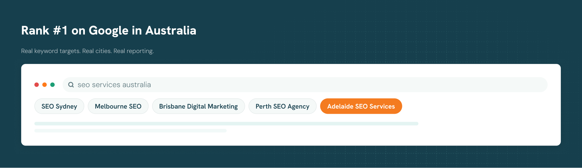 Rank #1 on Google in Australia