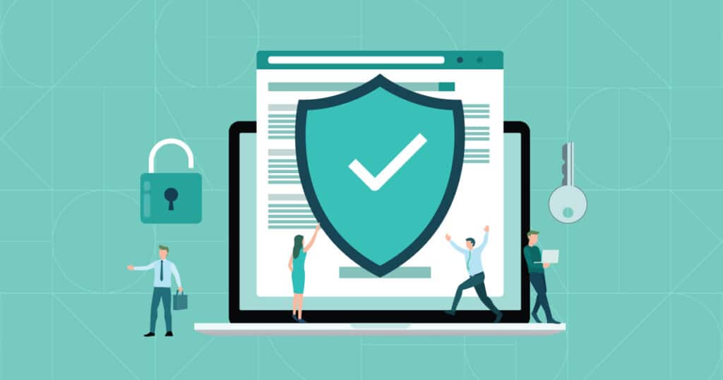 website security is optimised on wordpress