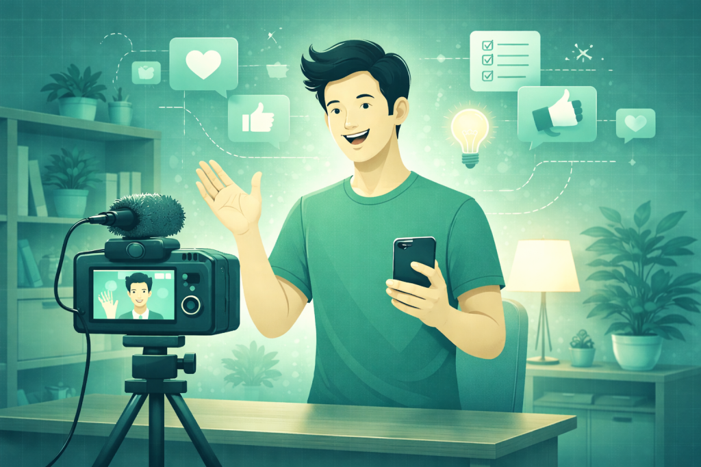 How to make on camera content feel authentic not awkward