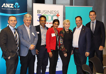 The netStripes Team with members of the Melbourne Business Network