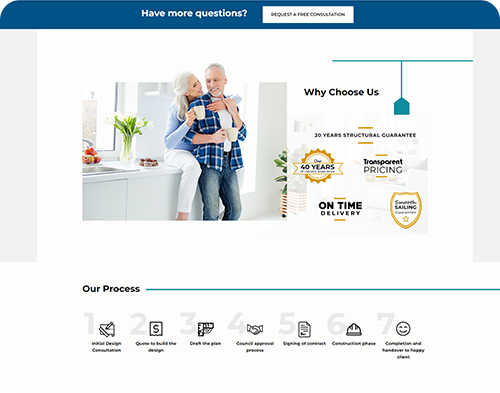 Website design