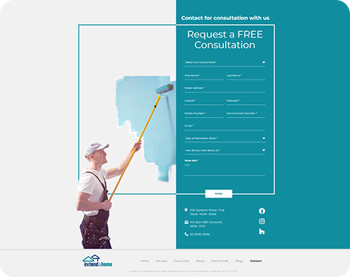 Website design