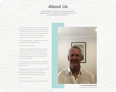 Website design