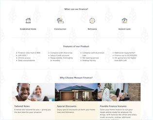 Website design
