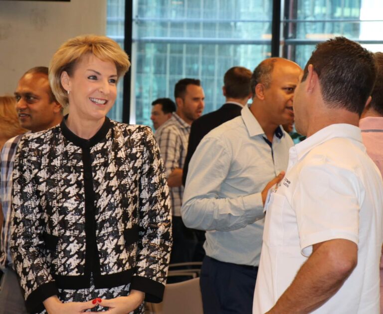 Australian-Minister-for-Employment-Skills-and-Small-and-Family-Business-The-Senator-Hon.-Michaelia-Cash-at-Bizruption-PwC-Barangaroo-2019