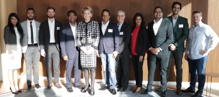 The-netStripes-Team-with-Guest-of-Honour-Australian-Minister-for-Employment-Skills-and-Small-and-Family-Business-The-Senator-Hon.-Michaelia-Cash